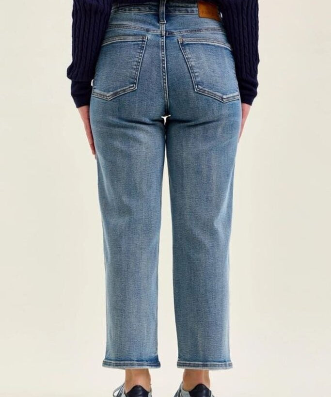 Petite Ankle Straight Jeans, Judy Blue