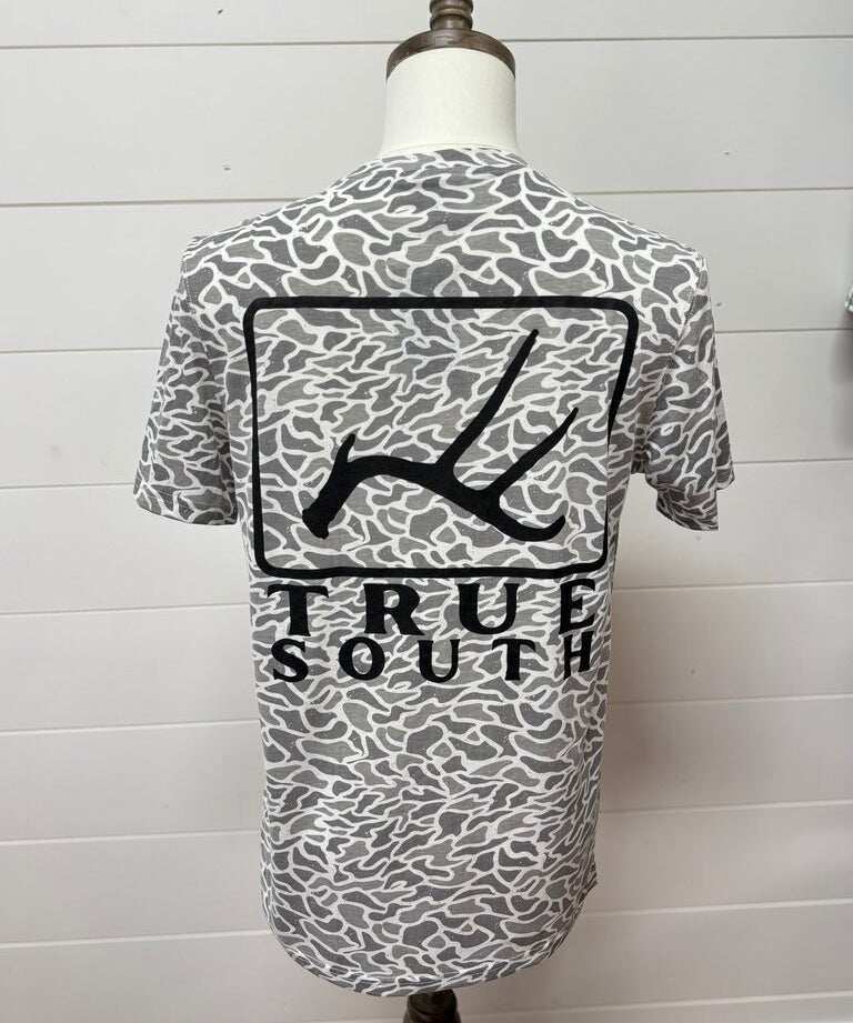 Antler Square Tee, River Bed Threads