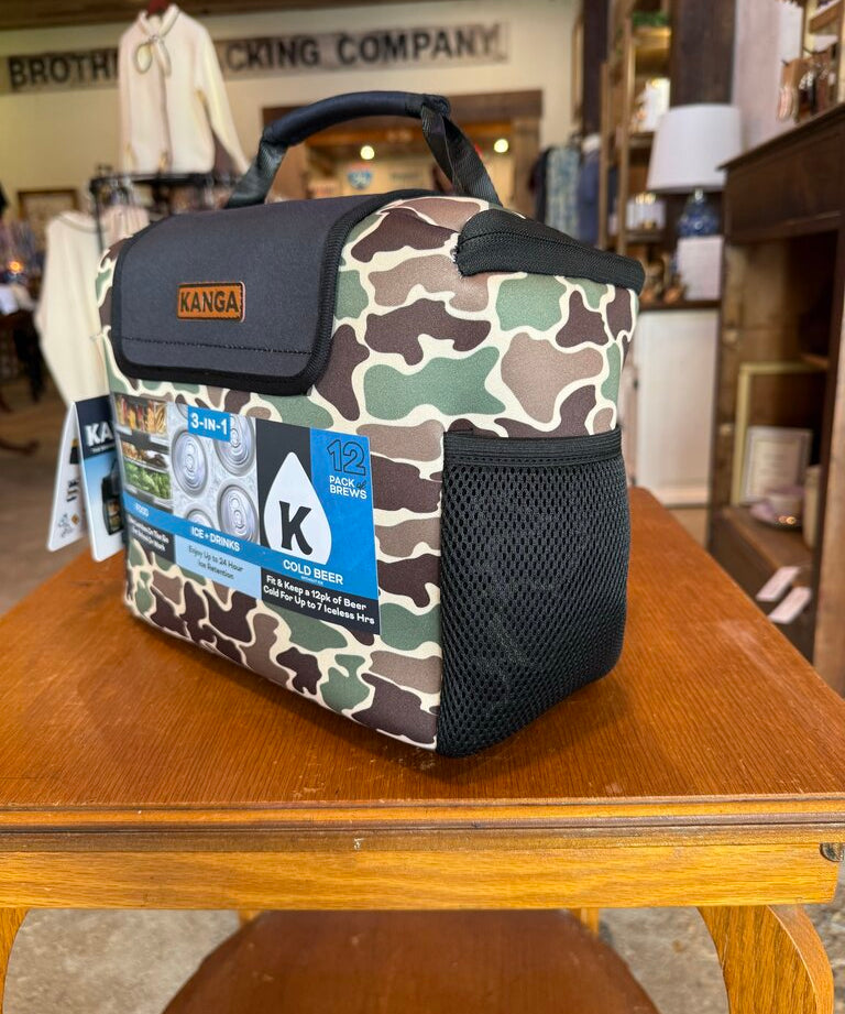 Old School Camo BrewBox, Kanga Coolers