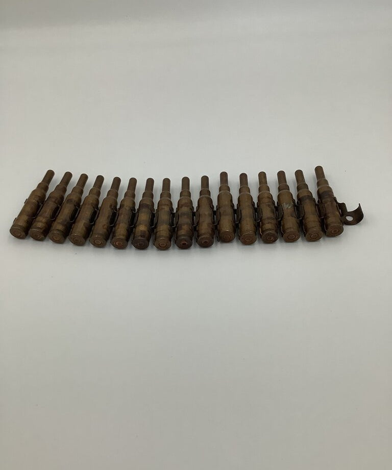 Set of Vintage Brass Cartridges, brass