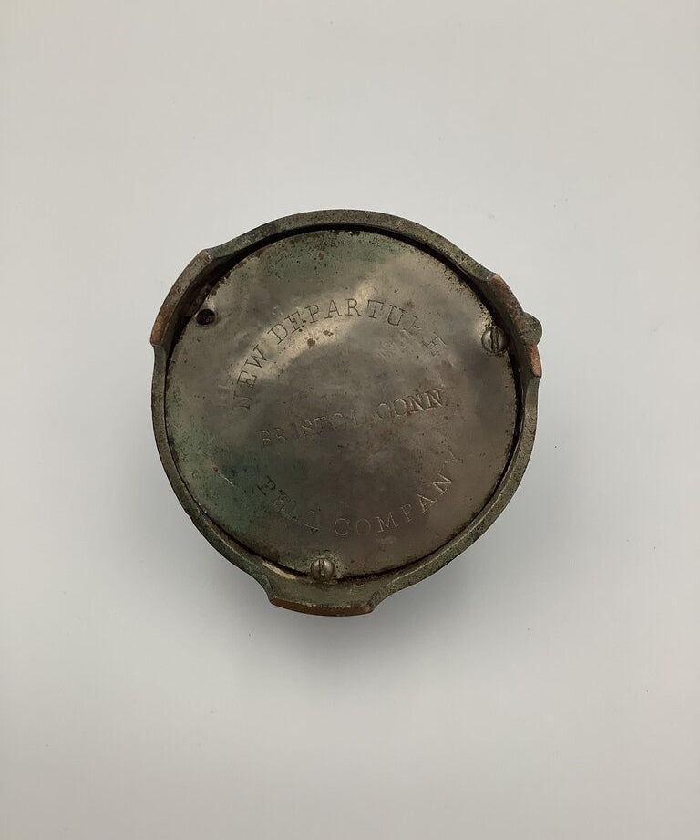 Vintage New Departure Bell, New Departure, metallic